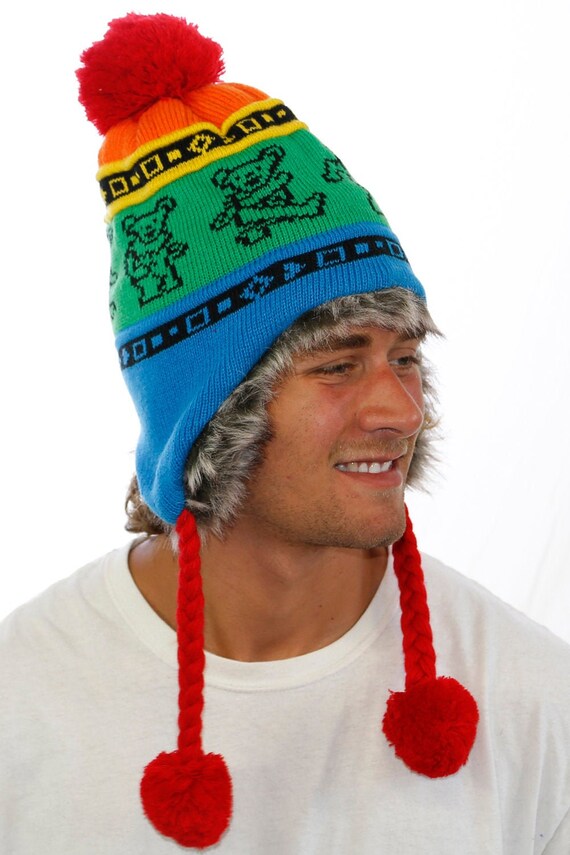 Grateful Dead Winter Hat Ski Cap With 