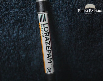 Nursing Psychiatry Funny Dark Humour Pens Medication Tablets Sedation B52 IM Injection Pen