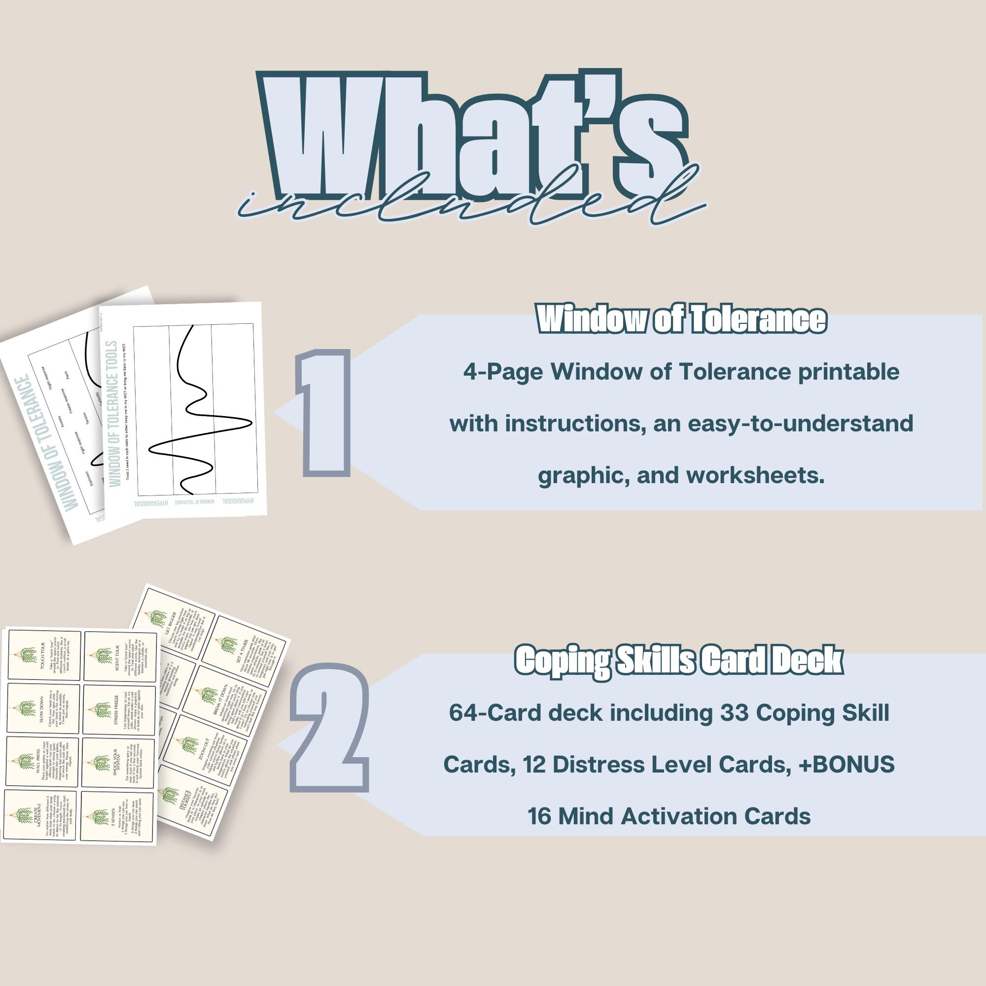Somatic Therapy Coping Skills Cards: Nervous System Support (digital ...