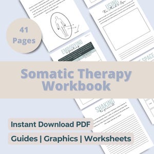 Somatic Therapy Bundle, Emotional Regulation Tools, Nervous System Healing Exercises, Self-Care Strategies, Trauma Recovery Resources