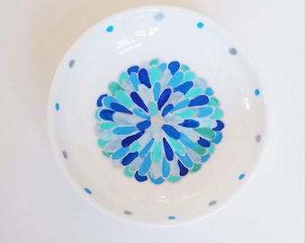 Jewelry Dishes Hand Painted / Hand painted Jewelry Dish