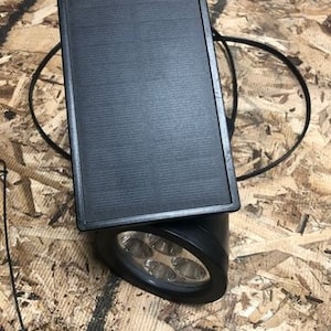 Solar Replacement Assembly with Light