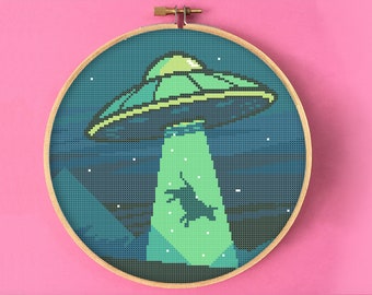 Download Alien cross stitch | Etsy