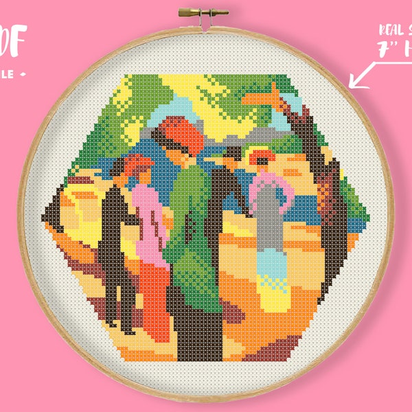 Famous Art to Cross Stitch in Miniature Etsy
