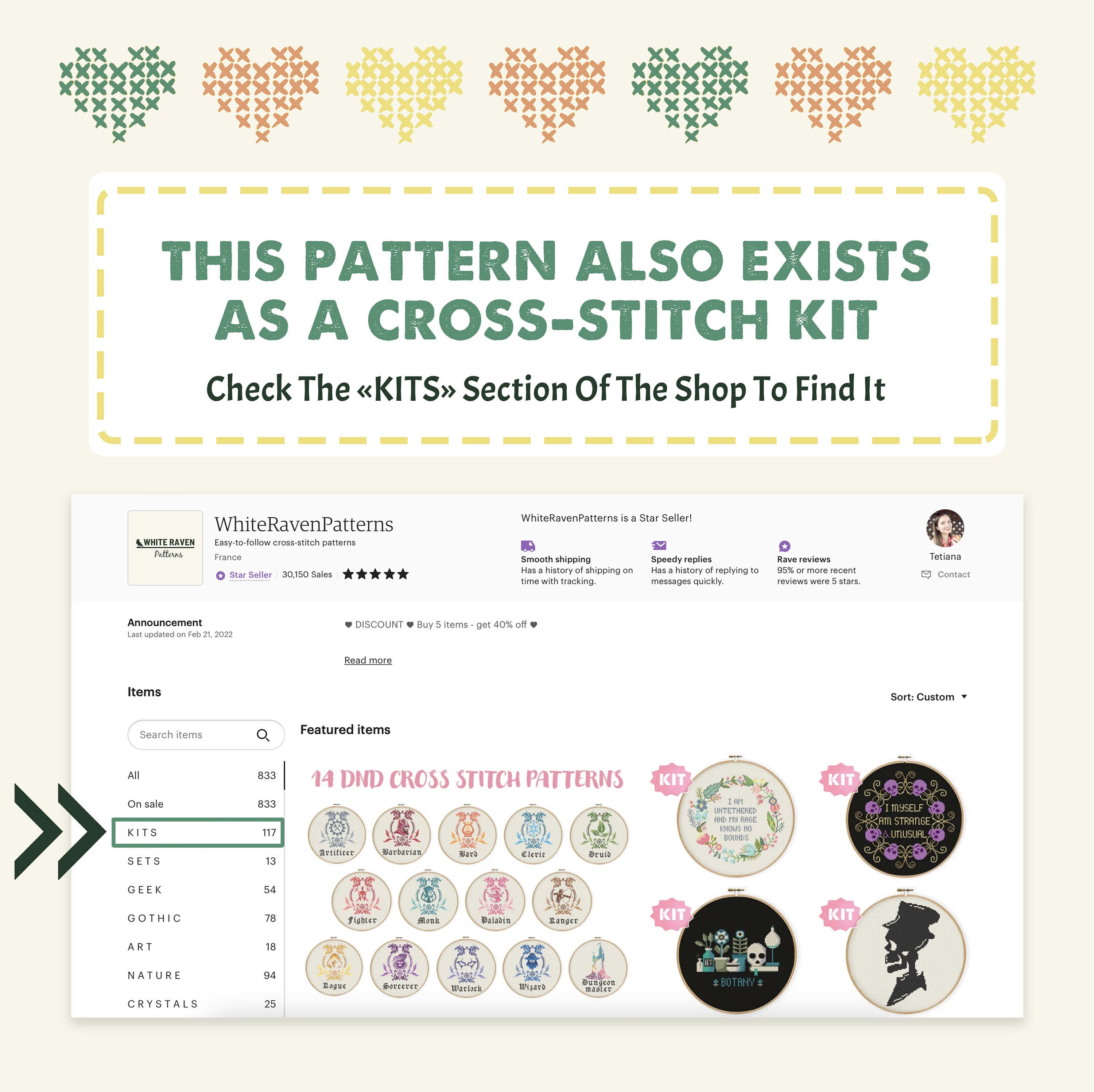 Dice Cross Stitch Pattern 20 Side Game Dice Role-play - Etsy