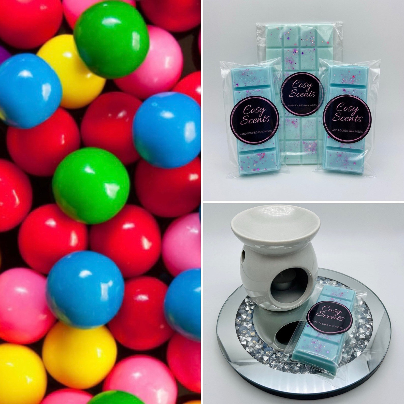 Bubblegum Fragrance Wax Melts UK Luxury Wax melts Gift Etsy