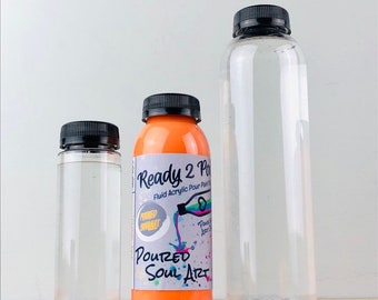 8 oz Orange Rind BRIGHT READY-2-POUR Acrylic Pouring Paint by Poured Soul Art | Fluid Art, Paint Pouring, Art supplies, Healing Gifts