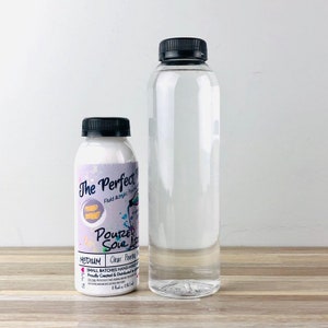 8 oz CLEAR Acrylic Pouring Medium by Poured Soul Art | Flow Paint, Fluid Art, Paint Pouring, Artist supplies, art medium, acrylic pouring