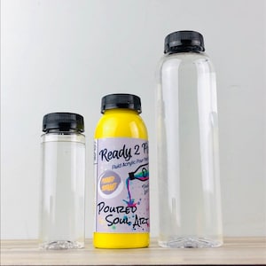 8 oz Luminous Yellow BRIGHT READY-2-POUR Acrylic Pouring Paint by Poured Soul Art | Fluid Art, Paint Pouring, Art supplies, Healing Gift diy