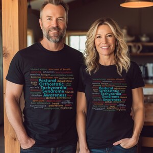 POTS Psychorsyndrom Probleme Shirt, Dysautonomia Awareness Tee Bild 5