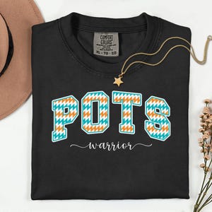 POTS Syndrome Awareness T Shirt, Comfort Colors Dysautonomia Warrior Tee, Trendy Spoonie Support Shirt, Syncope Awareness Gift Apparel