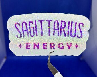 CUTE zodiac sign Sagittarius sticker hydro flask laptop sticker gift for her