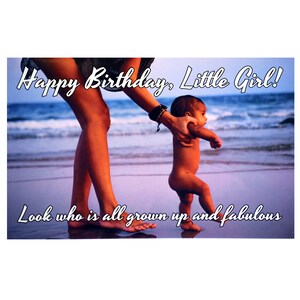 Tochter, Neice, Schwester, Freundin zum Geburtstag
