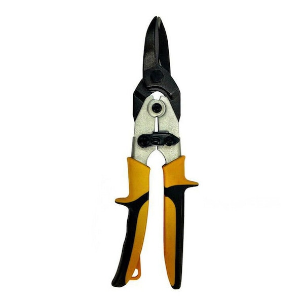 Premium Straight Cut Aviation Tin Snips Cutting Sheet Metal Serrated Edge Blades