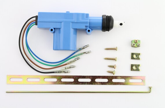 Actuador de cerradura de puerta eléctrica Universal para coche, Cable de 5  hilos, sistema de cierre Centralizado de 12V -  México