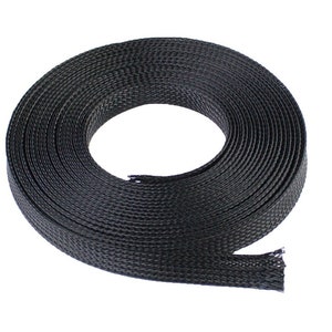 100 FT All Sizes & Colors Expandable Cable Sleeving Braided Tubing LOT image 2