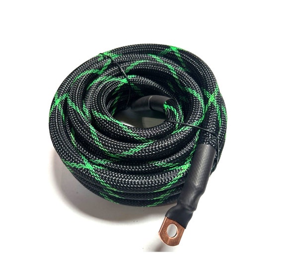  Green Vintage Cloth Covered Wire 25ft : Automotive