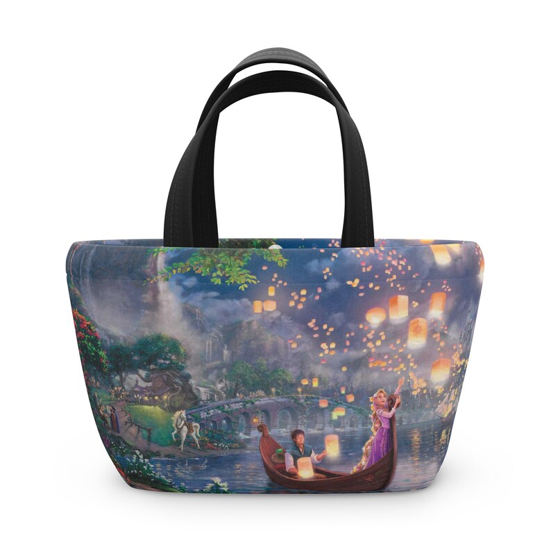 Disney Inspired Tangled Lunch Tote Lunch Bag Lunch Box Etsy