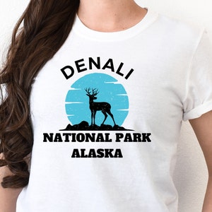 Denali National Park Alaska T-shirt, National park shirt, Denali shirt, Alaska state shirt, T-shirt, graphic T, unisex shirt