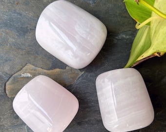 Mangano Calcite Freeform „pianki”! Różowy kalcyt