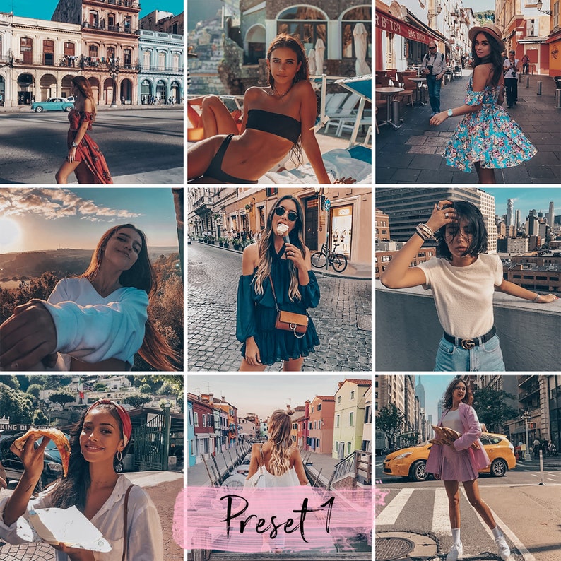 7 Mobile Lightroom Presets AESTHETIC instagram presets and ...