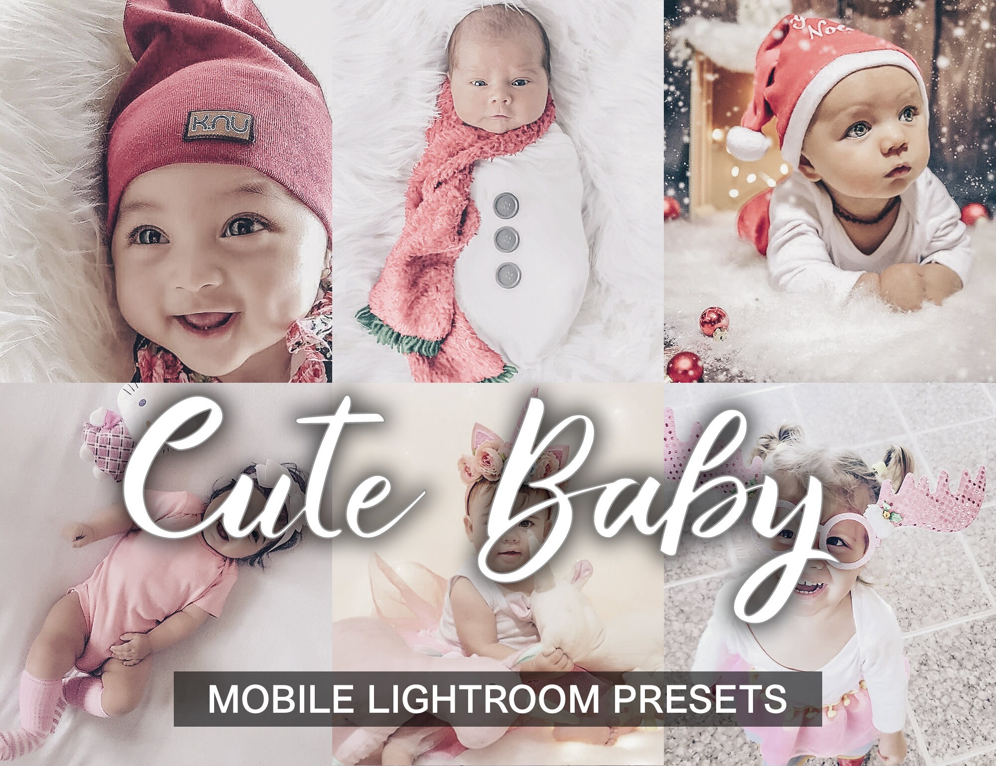 3 Lightroom Presets Cute Baby Presets Lightroom For Etsy