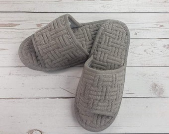 cotton slip on slippers