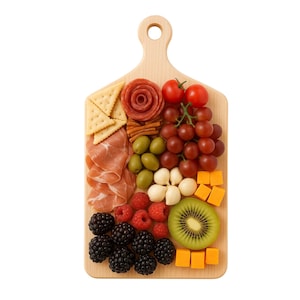 Hinoki Cypress 1.1&quot; Thick Charcuterie Platter – Solid Wood Cutting Board, Engraving Gift, Handmade Artisan Serving Tray from Korea
