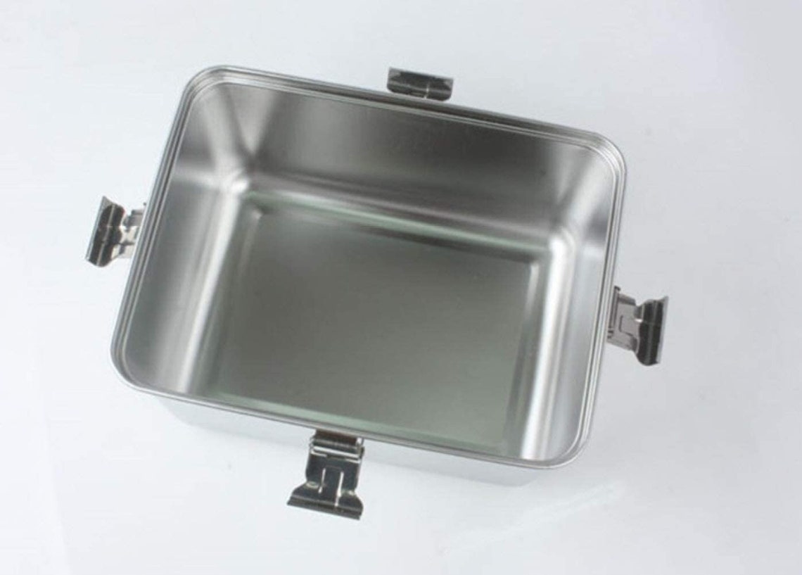 Extra Large Stainless Steel Airtight Food Storage Container Etsy