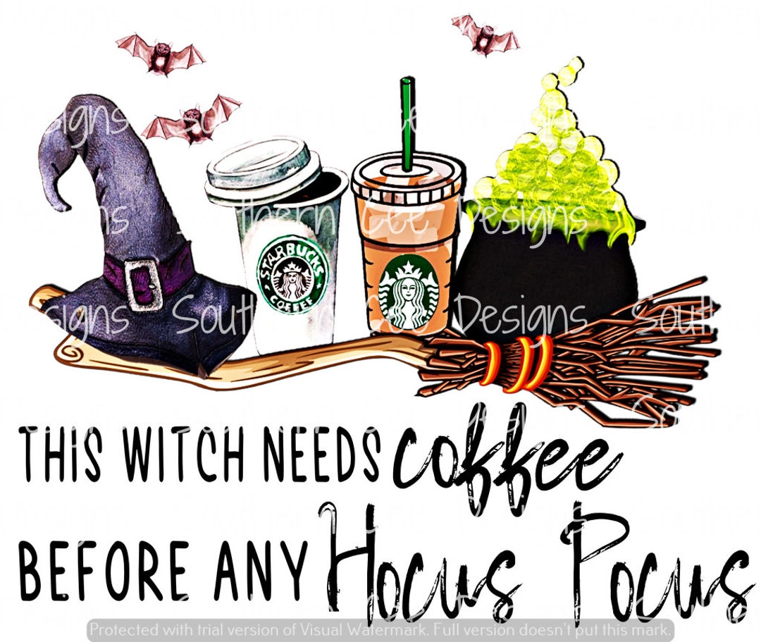 This Witch Needs Coffee - Etsy