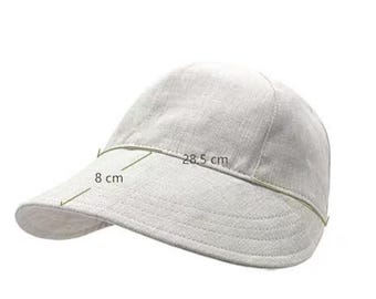 Cappellino da baseball da donna, sottile, traspirante, con visiera da