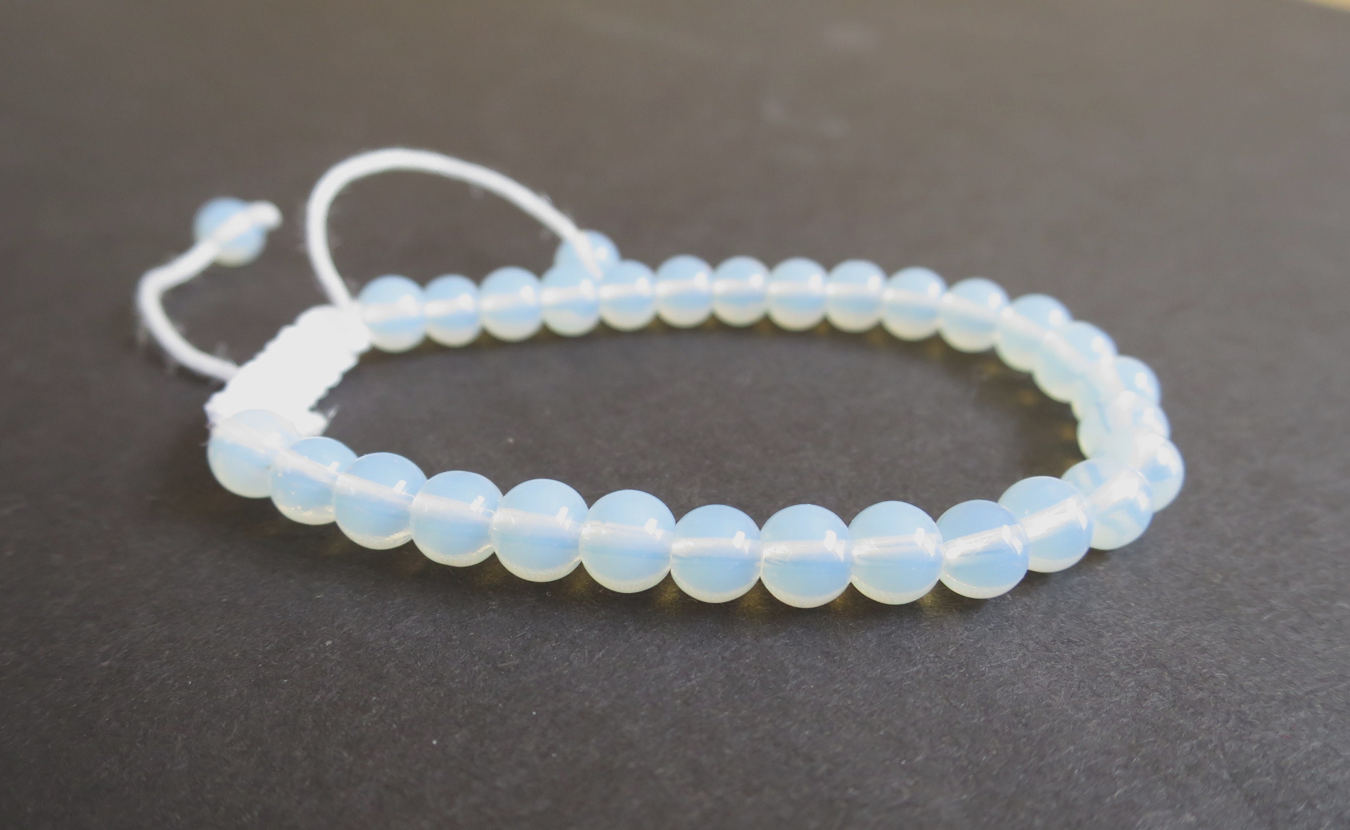 8mm Energy Bead Bracelet L Stone Bracelets L Crystal Bracelets L Opalite  Bracelet L Bracelet for Women 