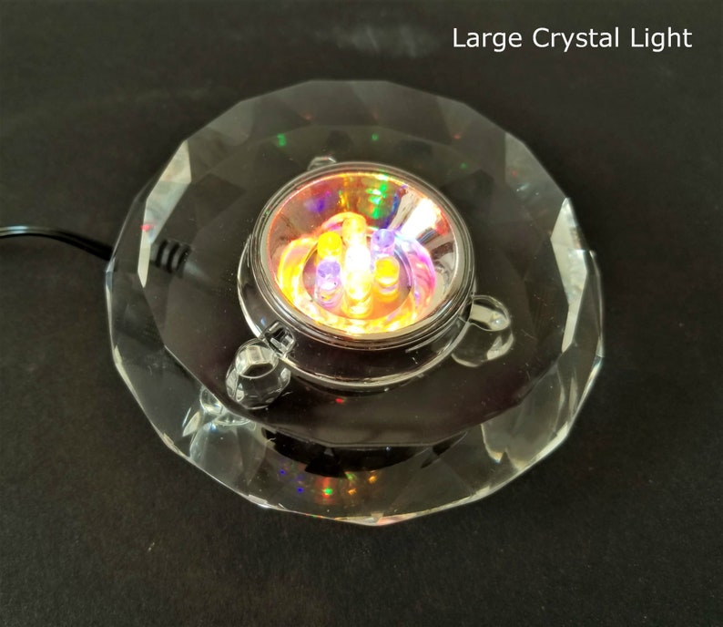 Crystal Light Stand LED Light Display Base for Crystal Etsy
