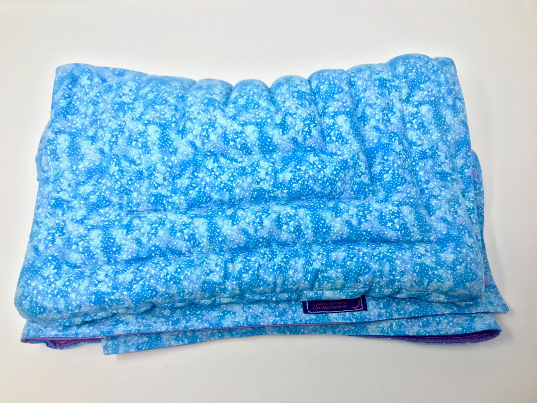 Hideaway Glass Bead Weighted Sensory Hideaway Blanket Etsy
