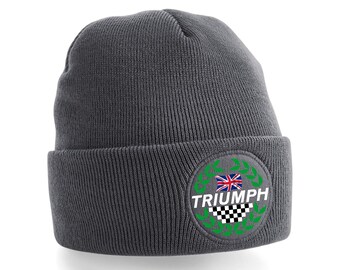 Triumph Biker Cap | Etsy Singapore