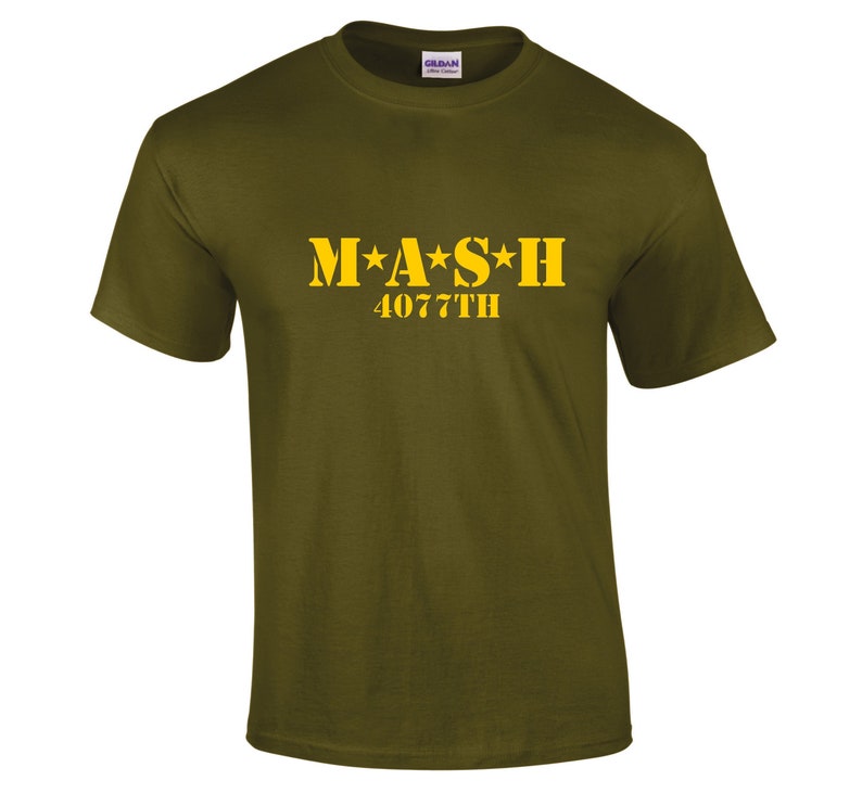 Retro USA MASH TV Series Premium T-shirt. High Quality | Etsy
