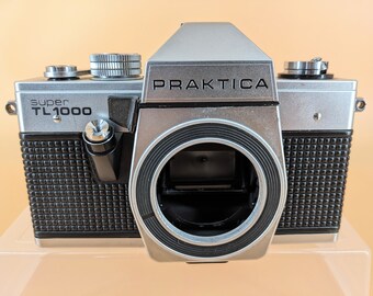 Praktica Super TL1000 SLR 35mm Camera M42 Screw Mount Body Only Tested Working