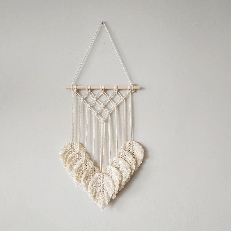 Makramee-Wandbehang Boho-Stil – Sonnenaufgang-Traumfänger Mit Bunten Quasten, 75 X 25 Cm, Aus Baumwollseil, Für Schlafzimmer, Wohnzimmer, Kinderzimmer