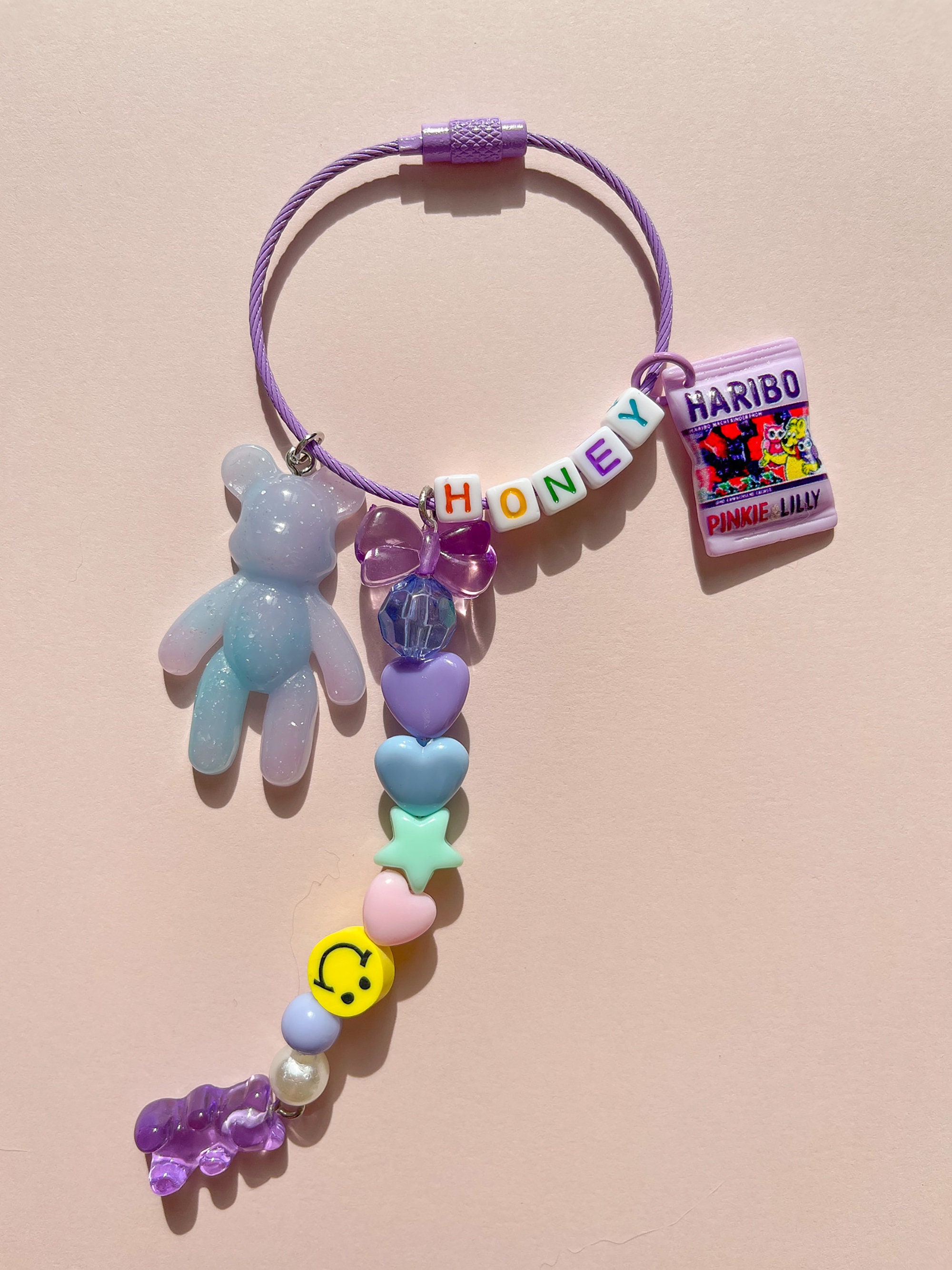 Personalized Keyring / Name Keychain / Name Keyring / Letter Etsy