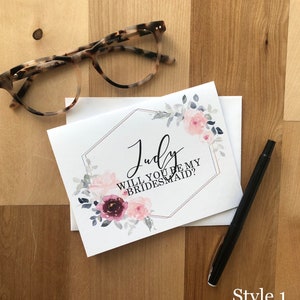 Serez-vous ma carte de demoiselle d’honneur / Carte de proposition de demoiselle d’honneur / Carte de demoiselle d’honneur / Proposition de demoiselle d’honneur