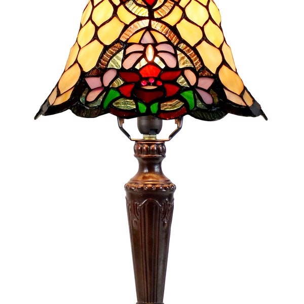 Glass Table Lamp Etsy