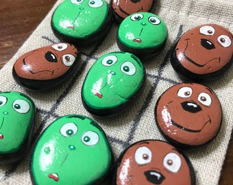 Grinch Tic Tac Toe // Stocking Stuffer Kids // Unique Gifts // Christmas Gift Ideas // Gifts for Kids // Unique Gifts // Cool Gifts for Kids