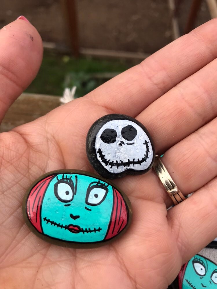 Nightmare Before Christmas Game // Kids Travel Game // Kindness Rocks