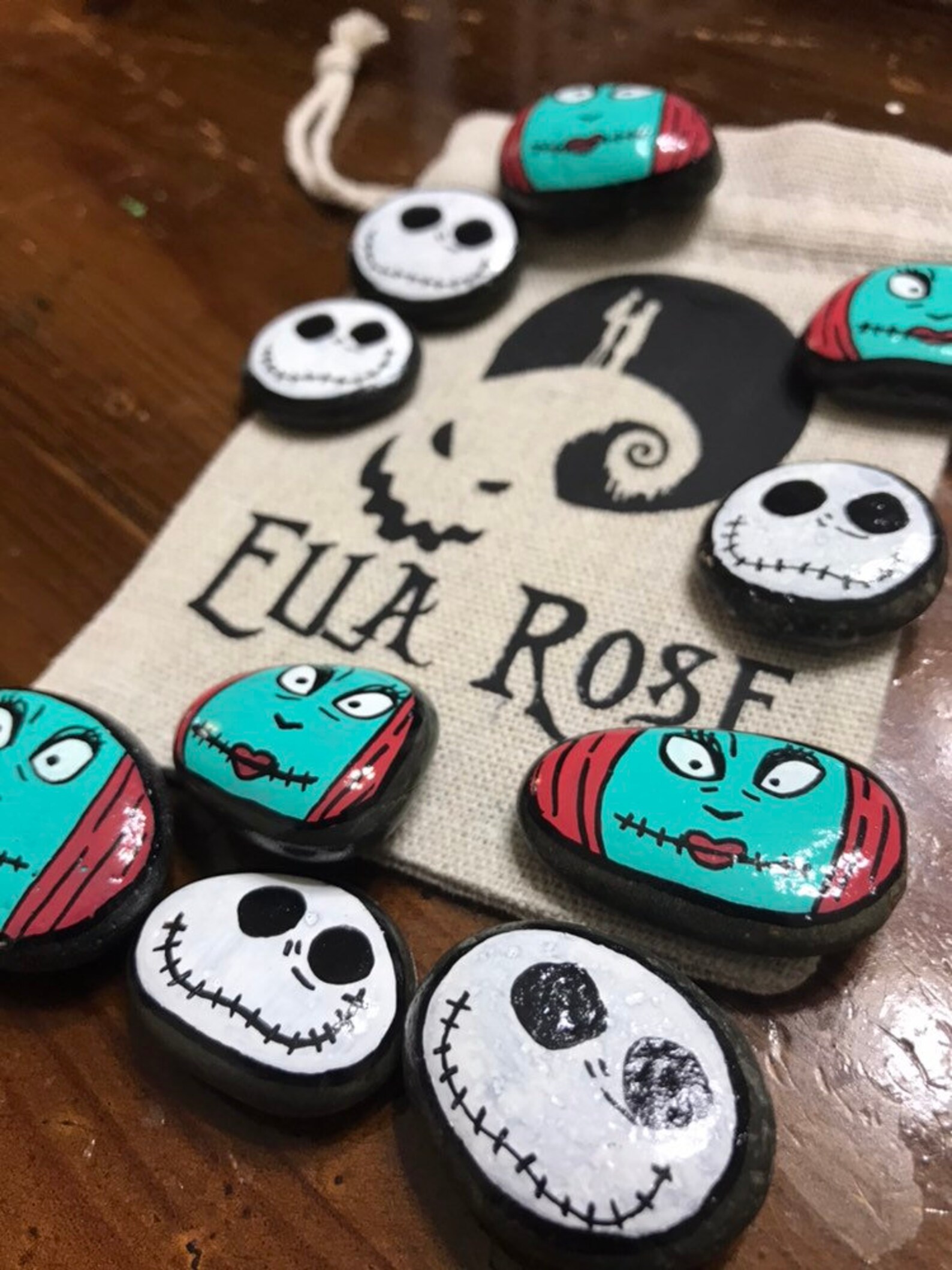 Nightmare Before Christmas Game // Kids Travel Game // Kindness Rocks ...