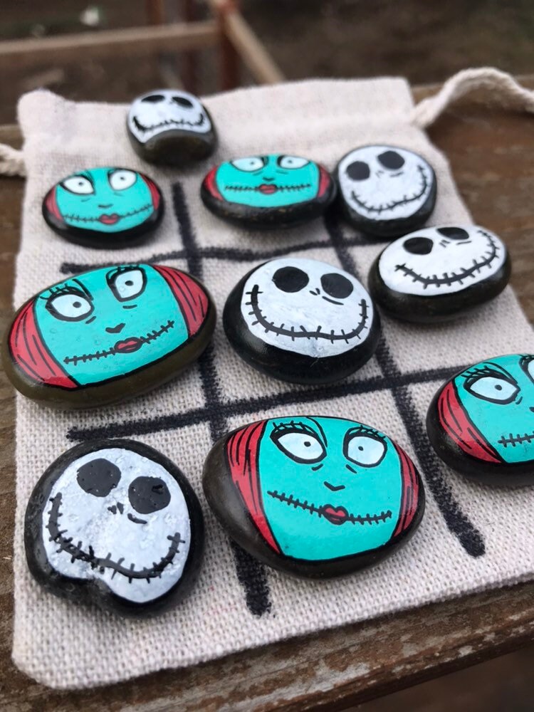Nightmare Before Christmas Game // Kids Travel Game // Kindness Rocks ...