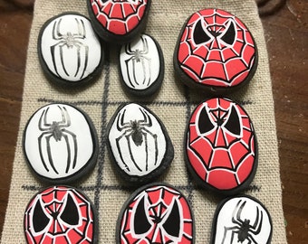 Spiderman Tic Tac Toe // Spiderman Gift // Tic Tac Toe Gift // Unique Gifts for Kids // Personalized Gift