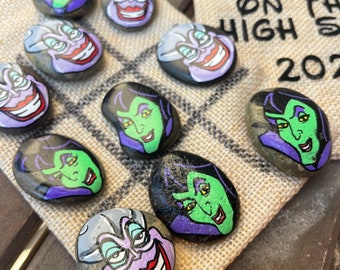 Disney Villains Stocking Stuffer // Ursula Christmas Gift // Maleficent Stocking Stuffer // Maleficent Christmas Gift // Ursula Tic Tac Toe