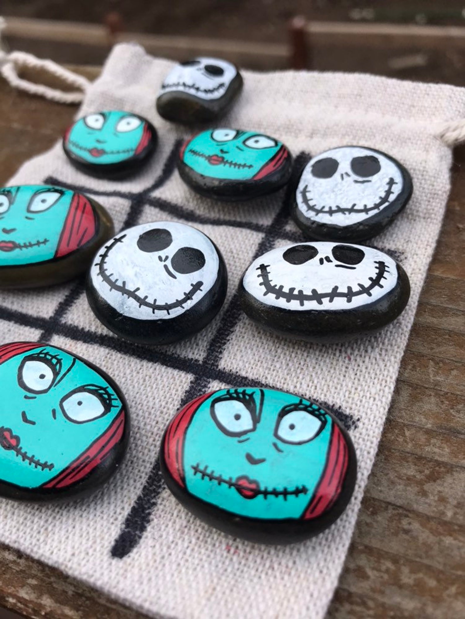 Nightmare Before Christmas Game // Kids Travel Game // - Etsy