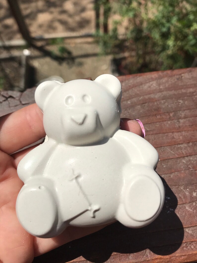 Bear Ceramic Ornament // Bear Painting Kit // Christmas Etsy