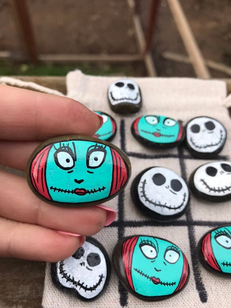 Nightmare Before Christmas Game // Kids Travel Game // - Etsy